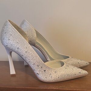 Mix No. 6 Sparkling Silver Heels